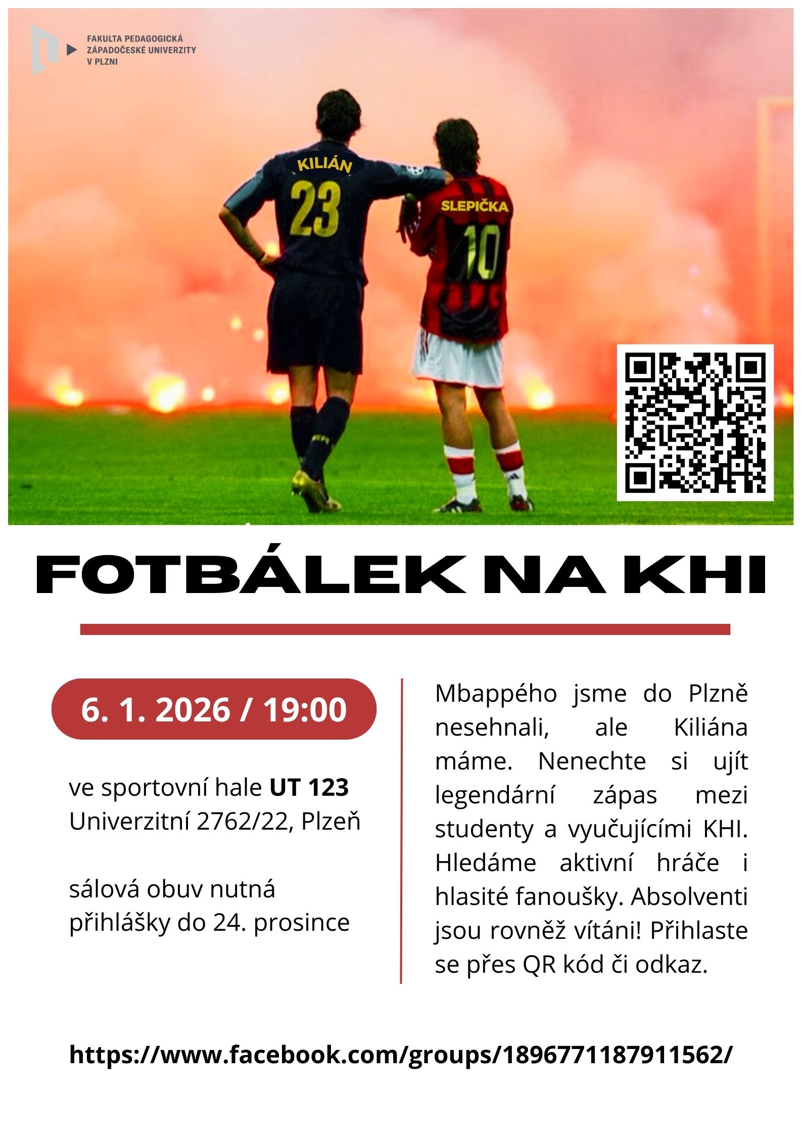 Fotbálek na KHI Fotbálek na KHI